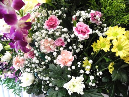 お彼岸に贈る花の例