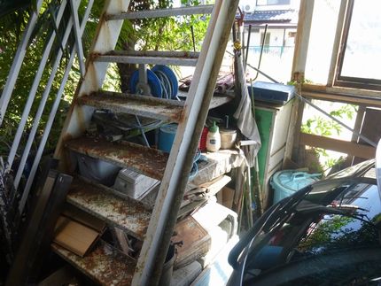 室外の不要品