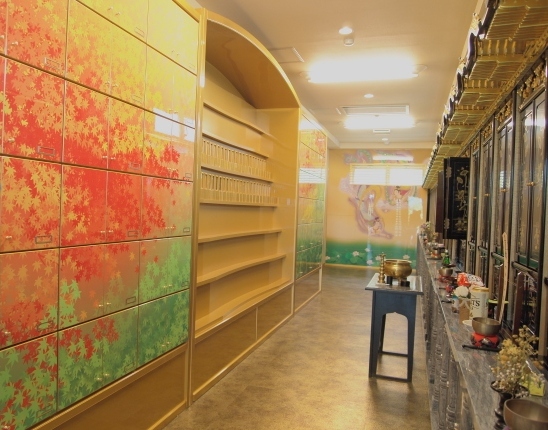 妙信寺の納骨堂 