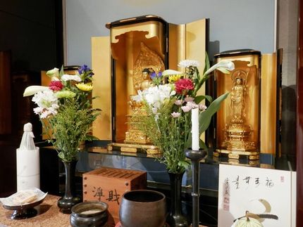 お彼岸のイメージ（実相寺） 