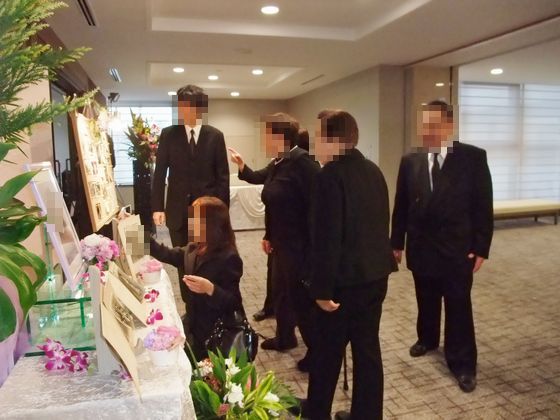 思い出コーナーで心あたたまる時間