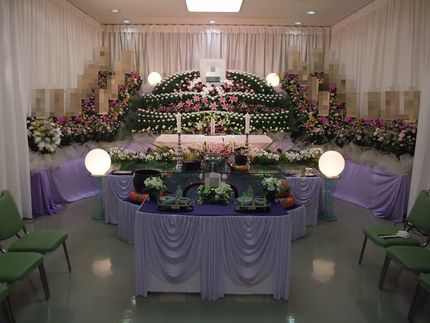 町屋斎場での葬儀 