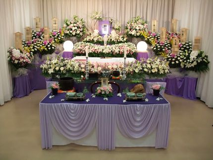 堀ノ内斎場での葬儀 